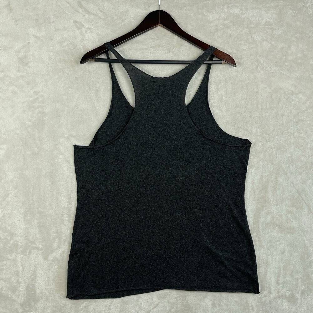 Vintage Retro MTV Music Television Gay Pride Charcoal Tank Top Adult Size M - Picture 5 of 8